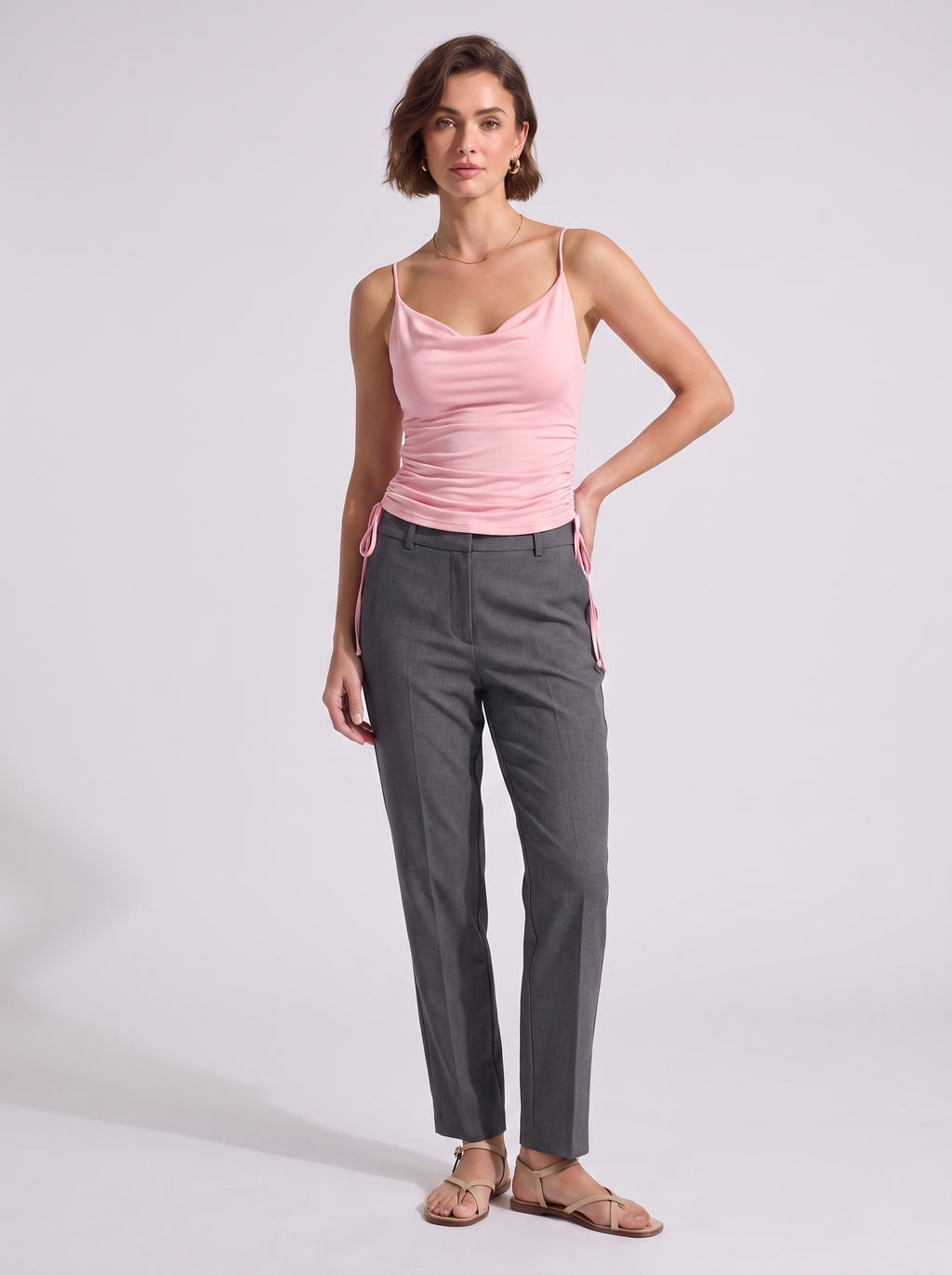 Women's V-Neck Spaghetti Strap Camisole Top