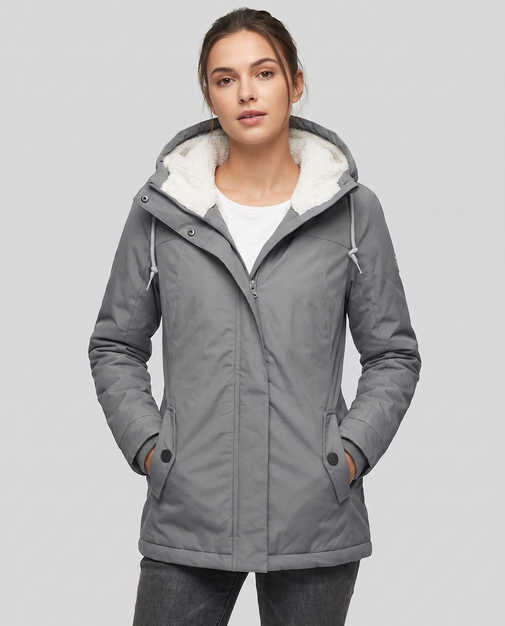 Women's Waterproof Hooded Rain Jacket