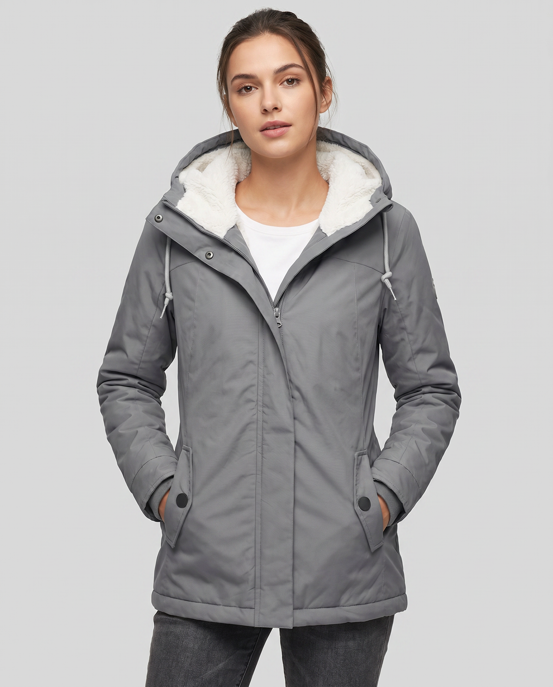 Women's Waterproof Hooded Rain Jacket
