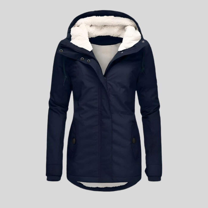Women's Waterproof Hooded Rain Jacket