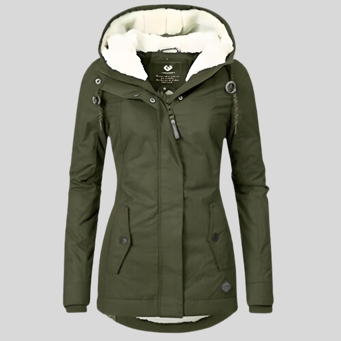 Women's Waterproof Hooded Rain Jacket