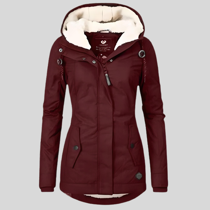 Women's Waterproof Hooded Rain Jacket
