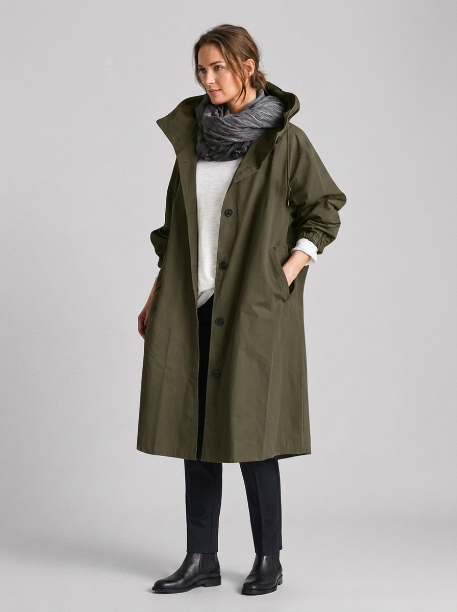 Women's Waterproof Rain Jacket with Hood