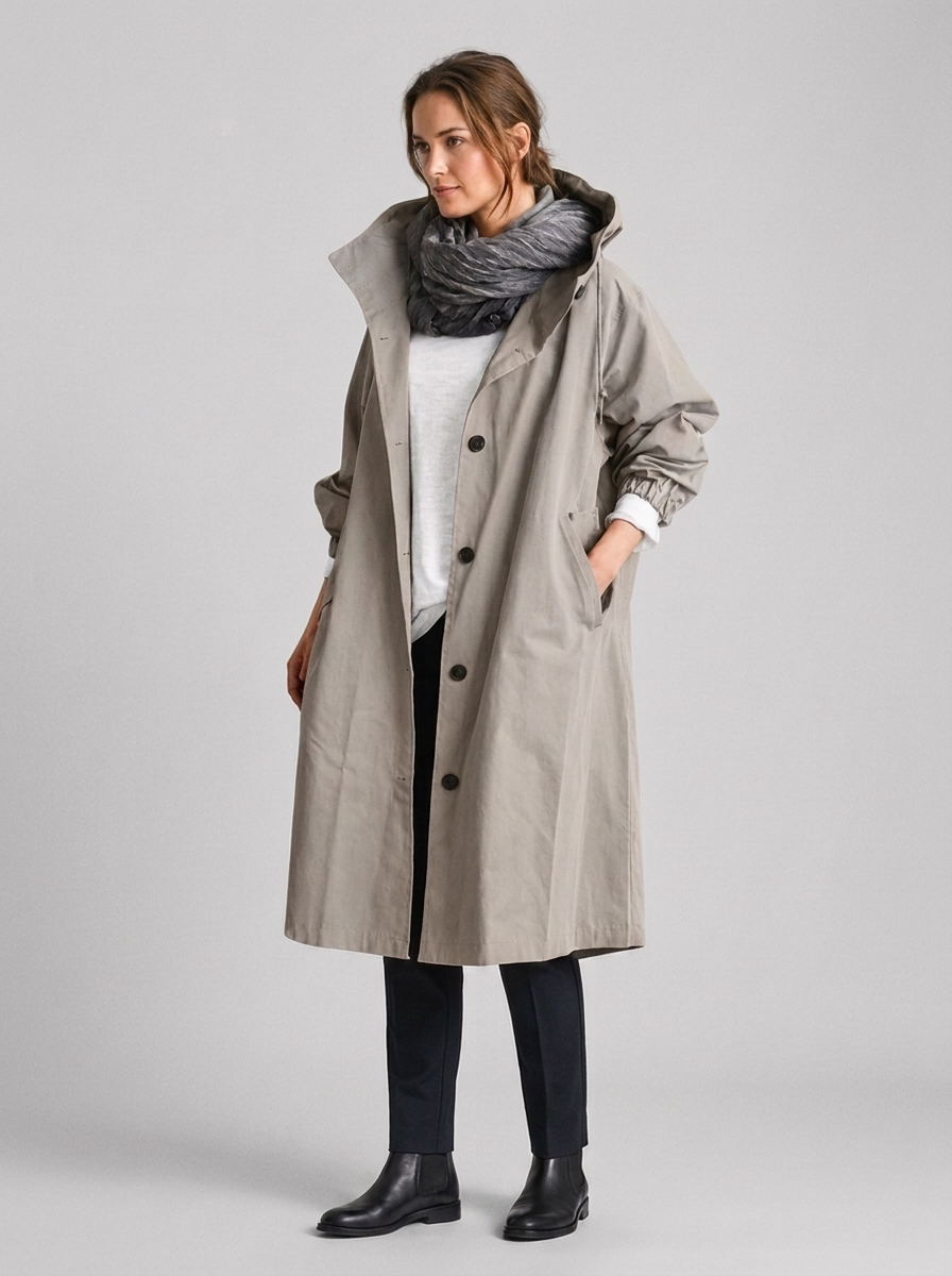 Women's Waterproof Rain Jacket with Hood