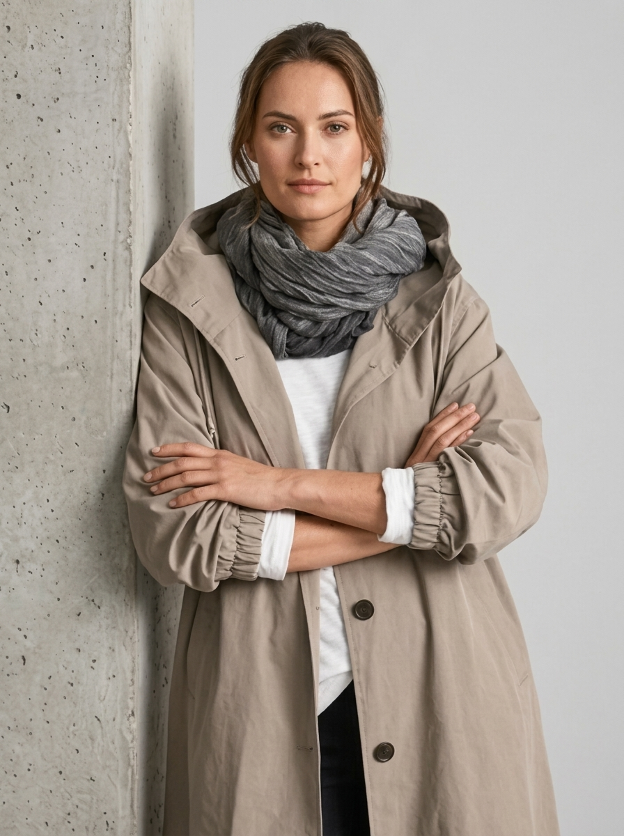 Women's Waterproof Rain Jacket with Hood