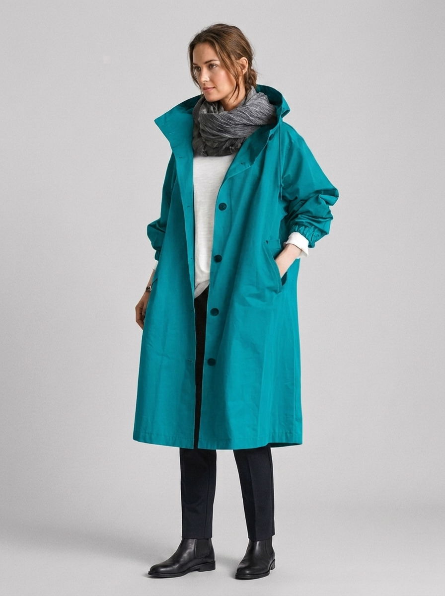Women's Waterproof Rain Jacket with Hood