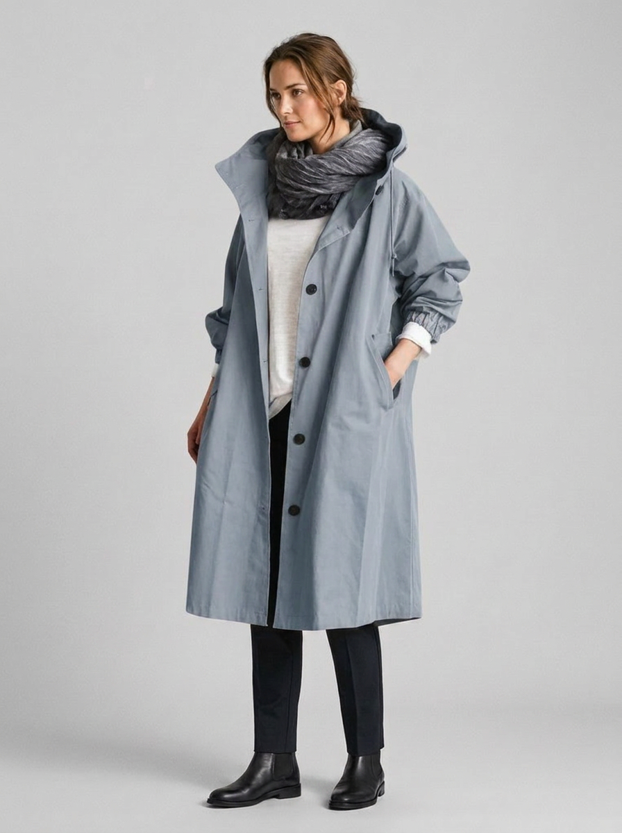 Women's Waterproof Rain Jacket with Hood