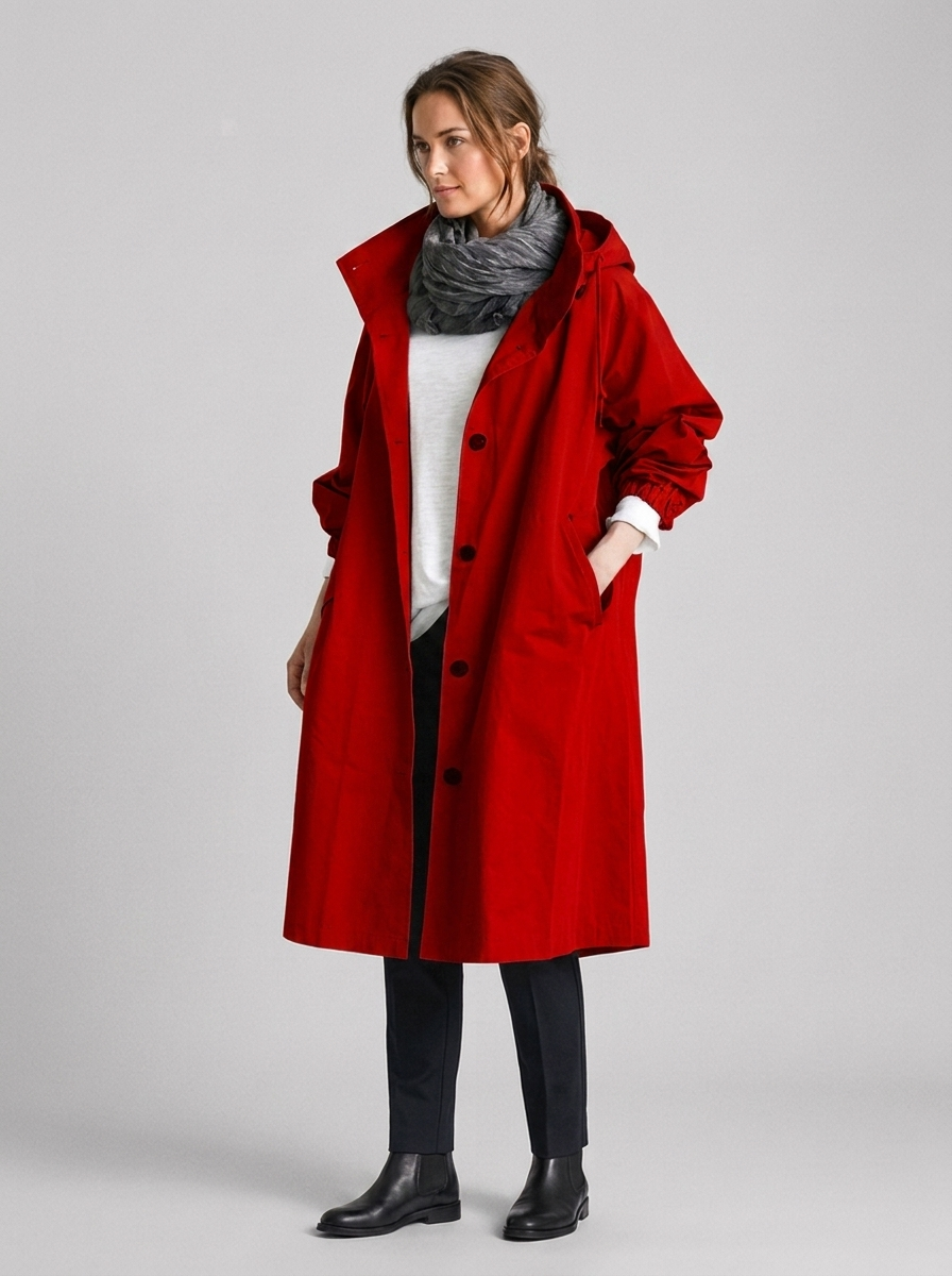 Women's Waterproof Rain Jacket with Hood