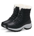Women's Waterproof Winter Boots with Fur Lining and Non-Slip Sole