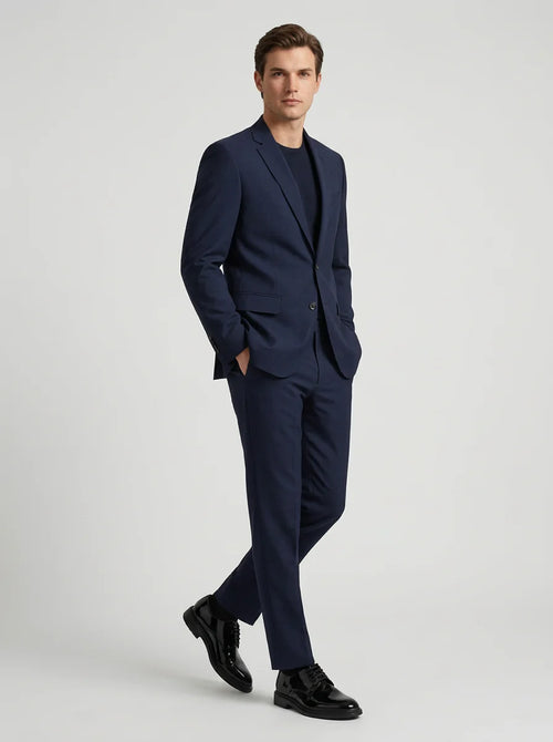 Men's Elegant Lace-Up Derby Shoes for Formal and Casual Wear