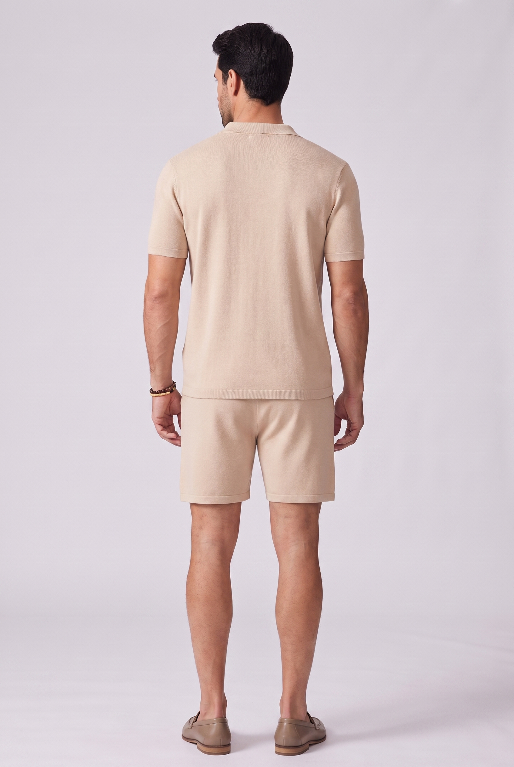 Men's Summer Short Sleeve Shirt and Shorts Set