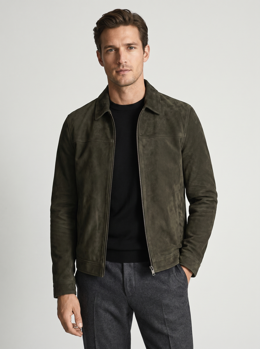 Men's Vintage Look Flight Jacket