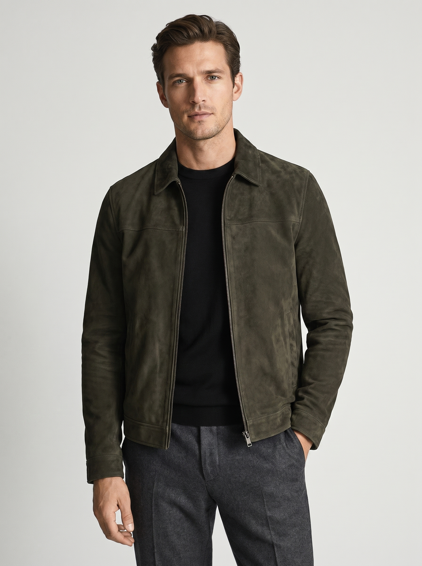 Men's Vintage Look Flight Jacket