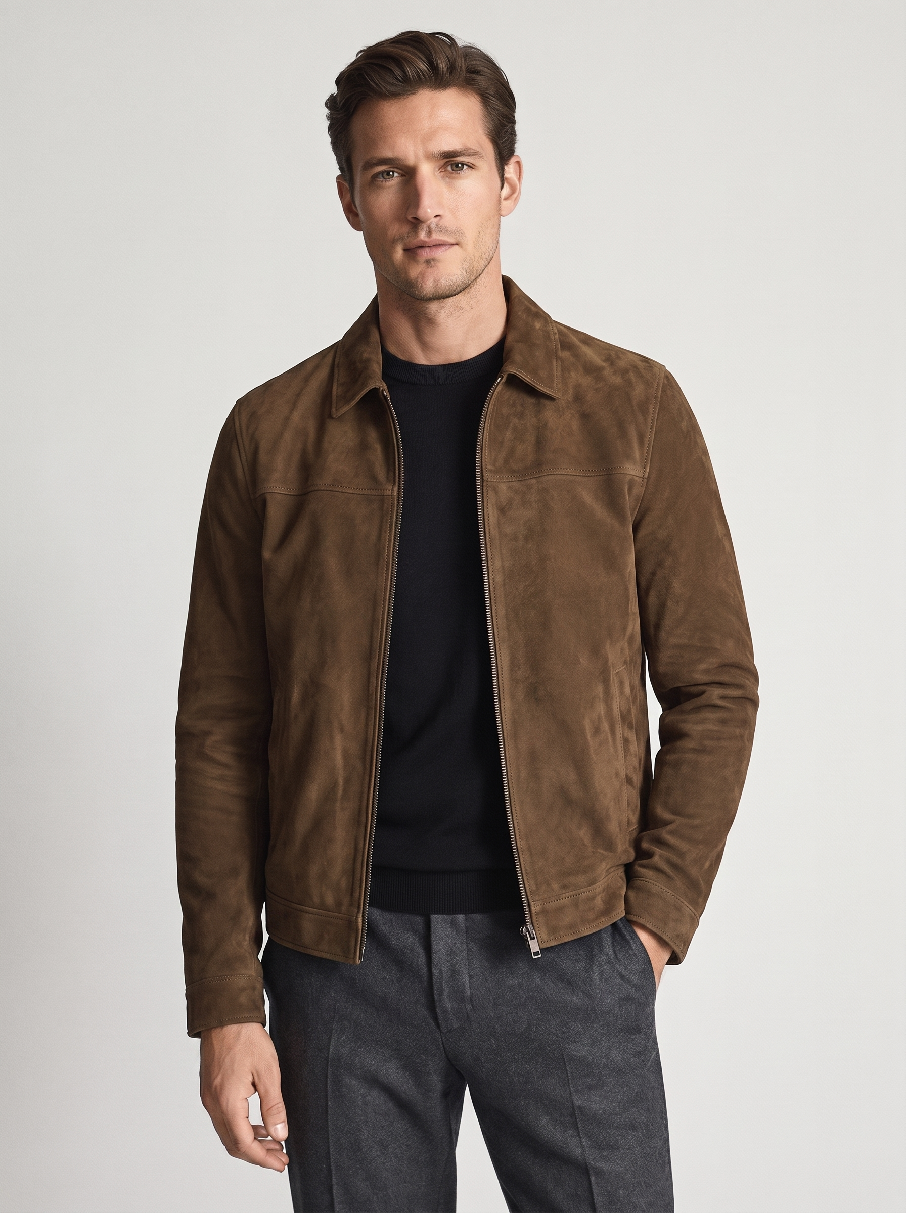 Men's Vintage Look Flight Jacket