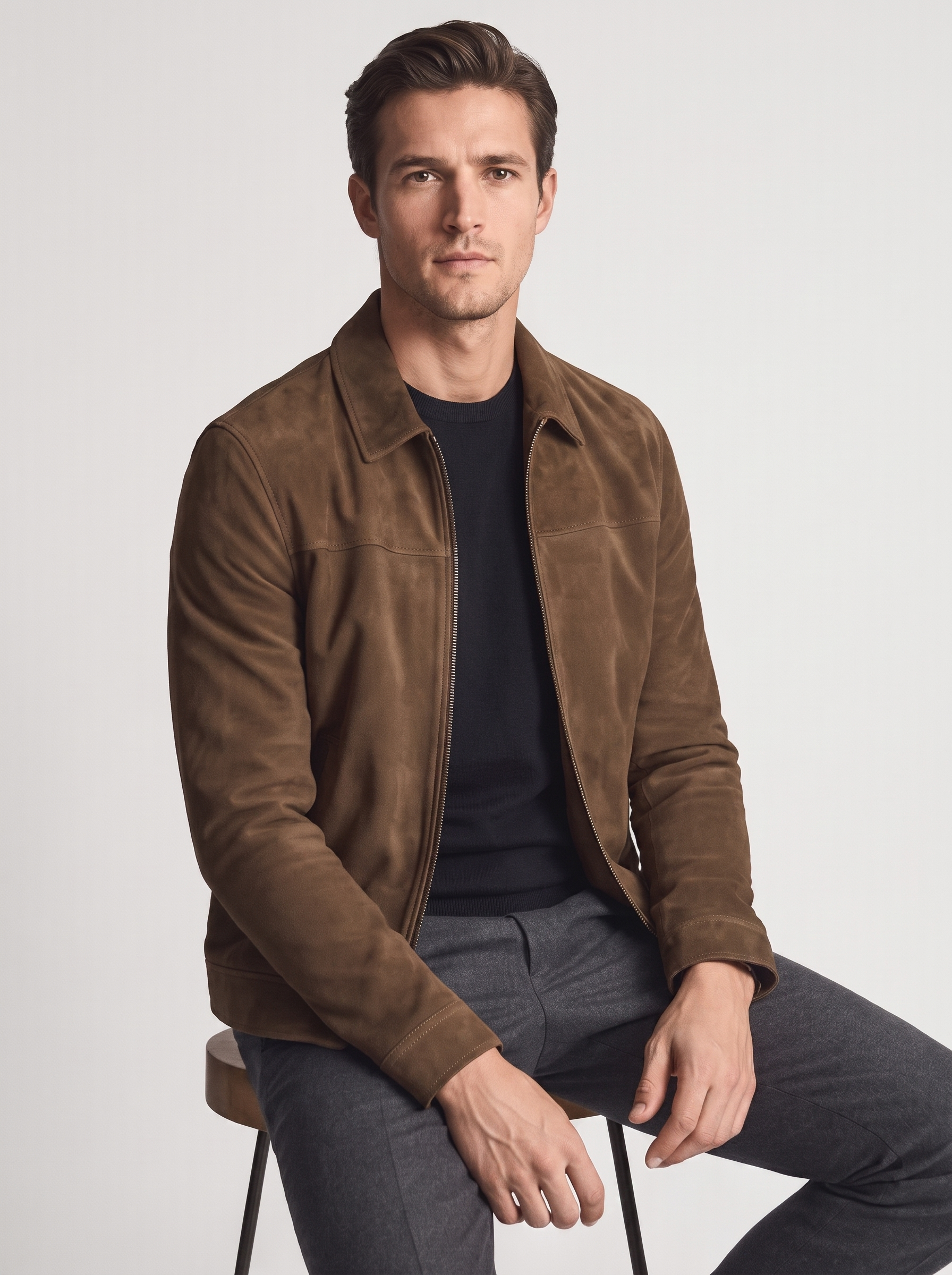 Men's Vintage Look Flight Jacket