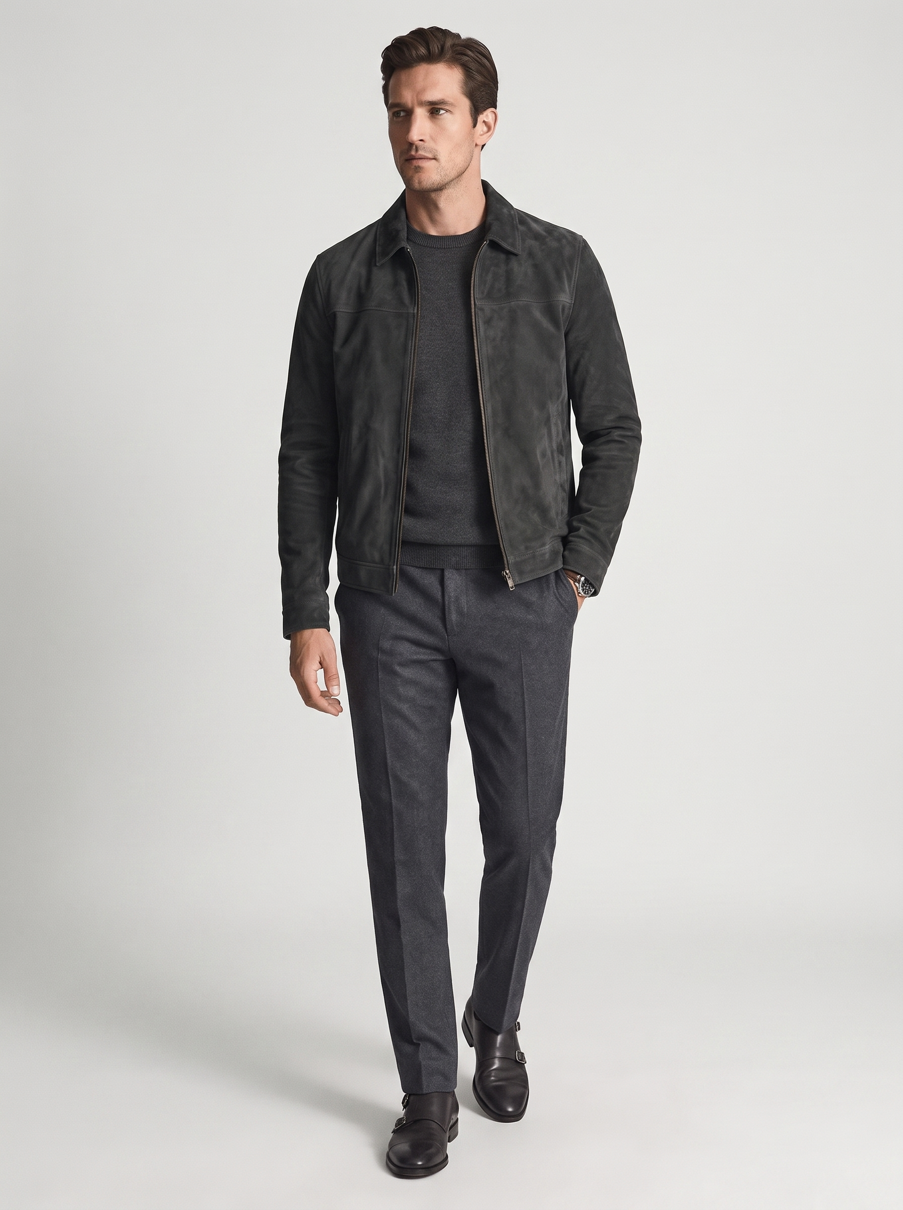 Men's Vintage Look Flight Jacket