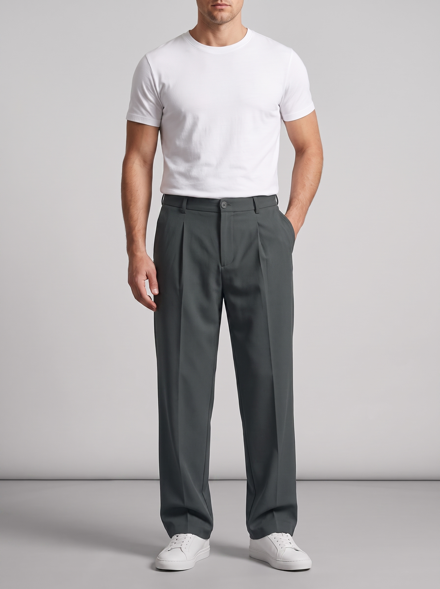 Men's Casual Loose Summer Joggers - Lightweight Track Pants