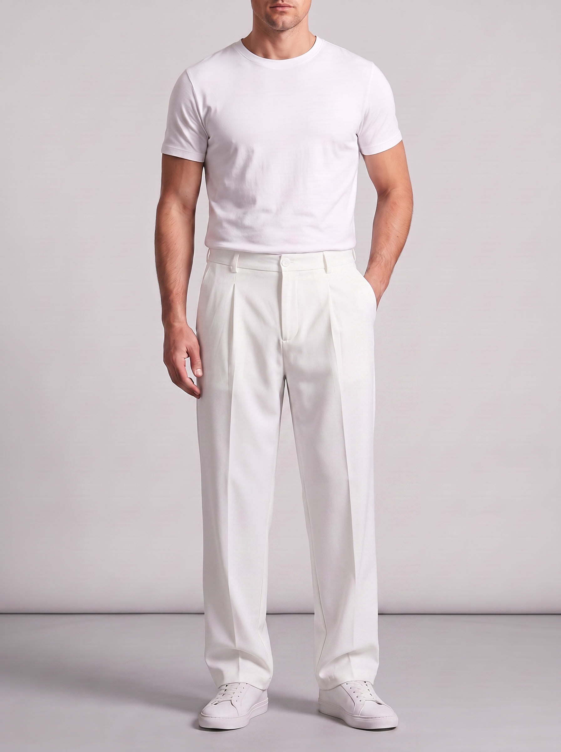 Men's Casual Loose Summer Joggers - Lightweight Track Pants