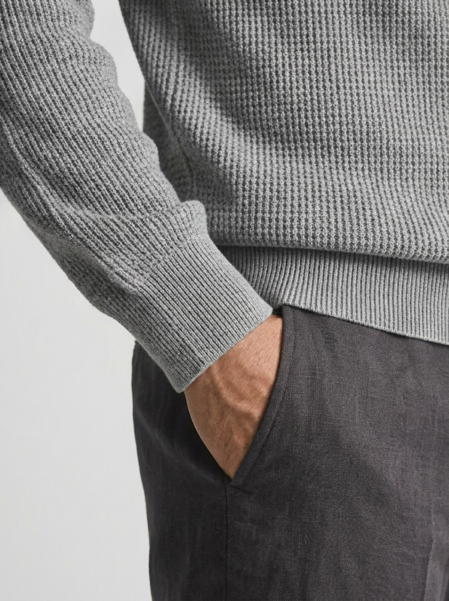 Men's Long Sleeve Polo Shirt