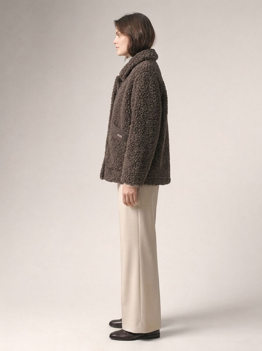 Women's Faux Fur Winter Coat - Thick for Cold Weather