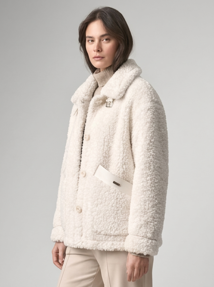 Women's Faux Fur Winter Coat - Thick for Cold Weather