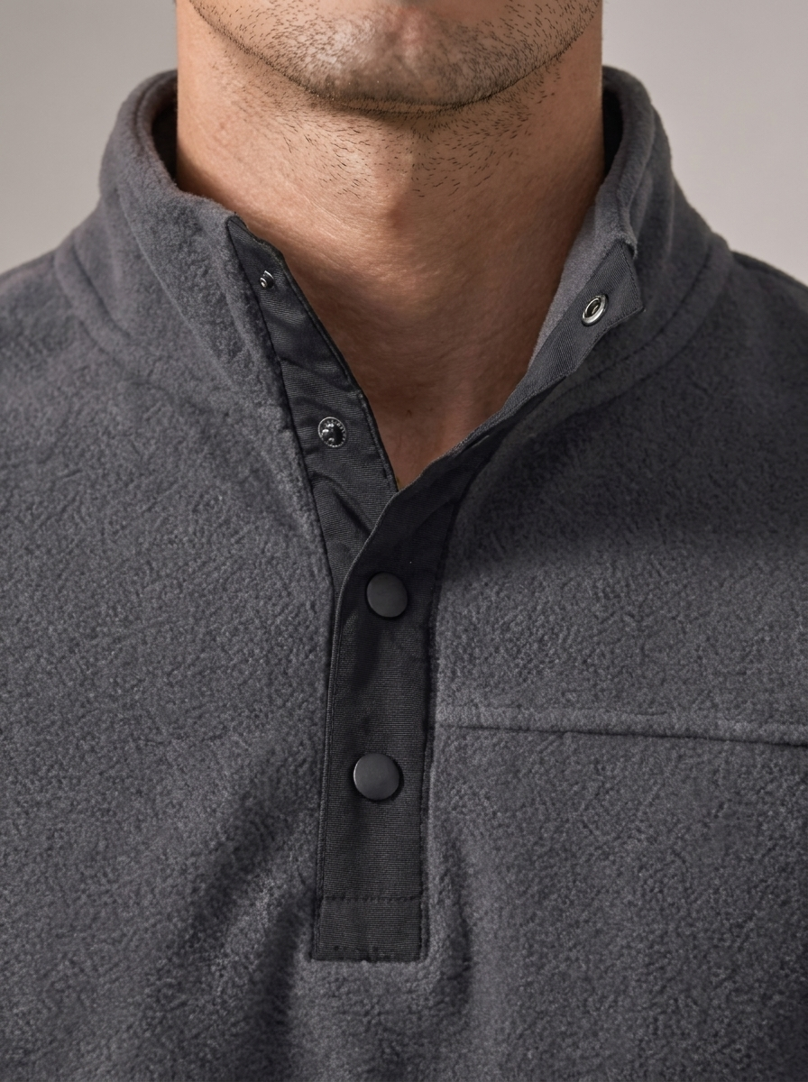 Men's Quarter-Zip Fleece Pullover