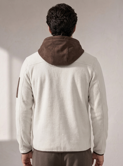 Men's Full-Zip Hooded Fleece Jacket