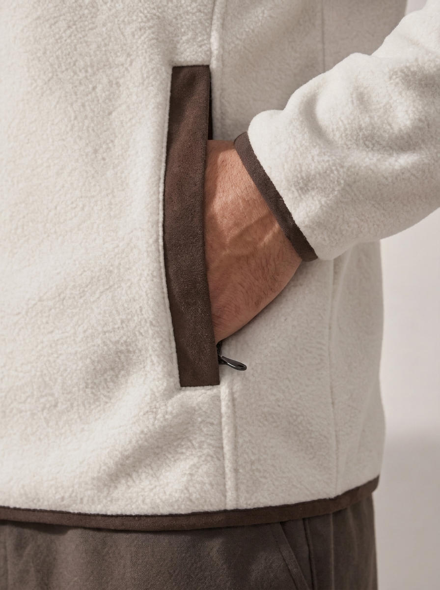 Men's Full-Zip Hooded Fleece Jacket