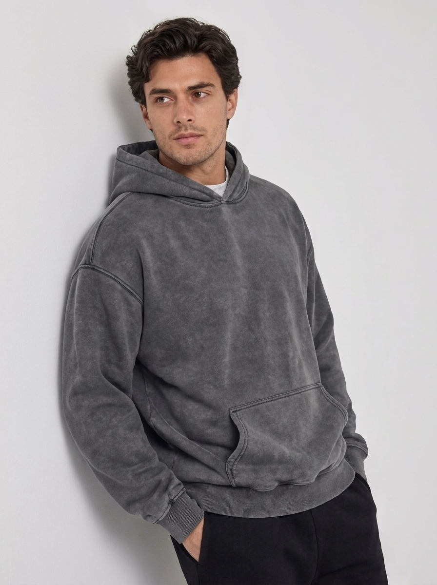 Men's Fleece Hoodie for Comfortable Casual Style