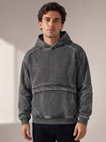 Men's Oversized Fleece-Lined Hoodie